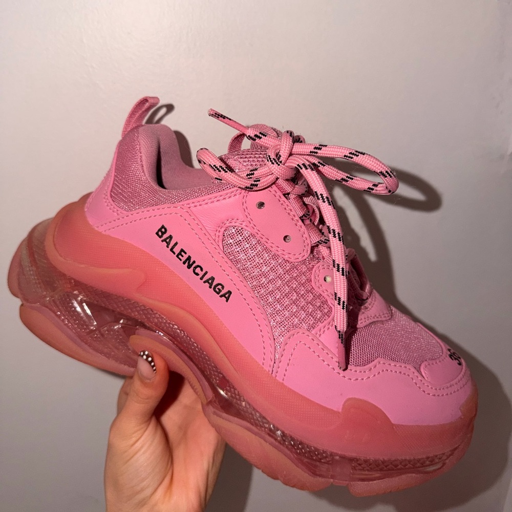Balenciaga Women's Pink Sneakers